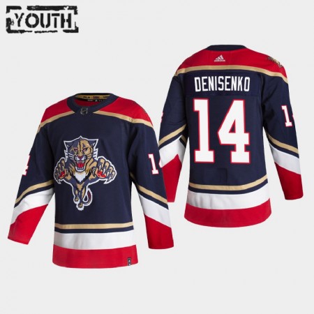 Børn NHL Florida Panthers Trøje Grigori Denisenko 14 2020-21 Reverse Retro Authentic
